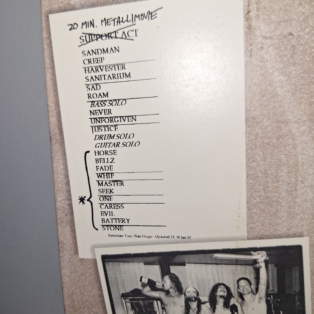COPY - Metallica Live Shi*: Binge & Purge 1993 3 VHS Set Seattle San Diego Beau… - Picture 3 of 7